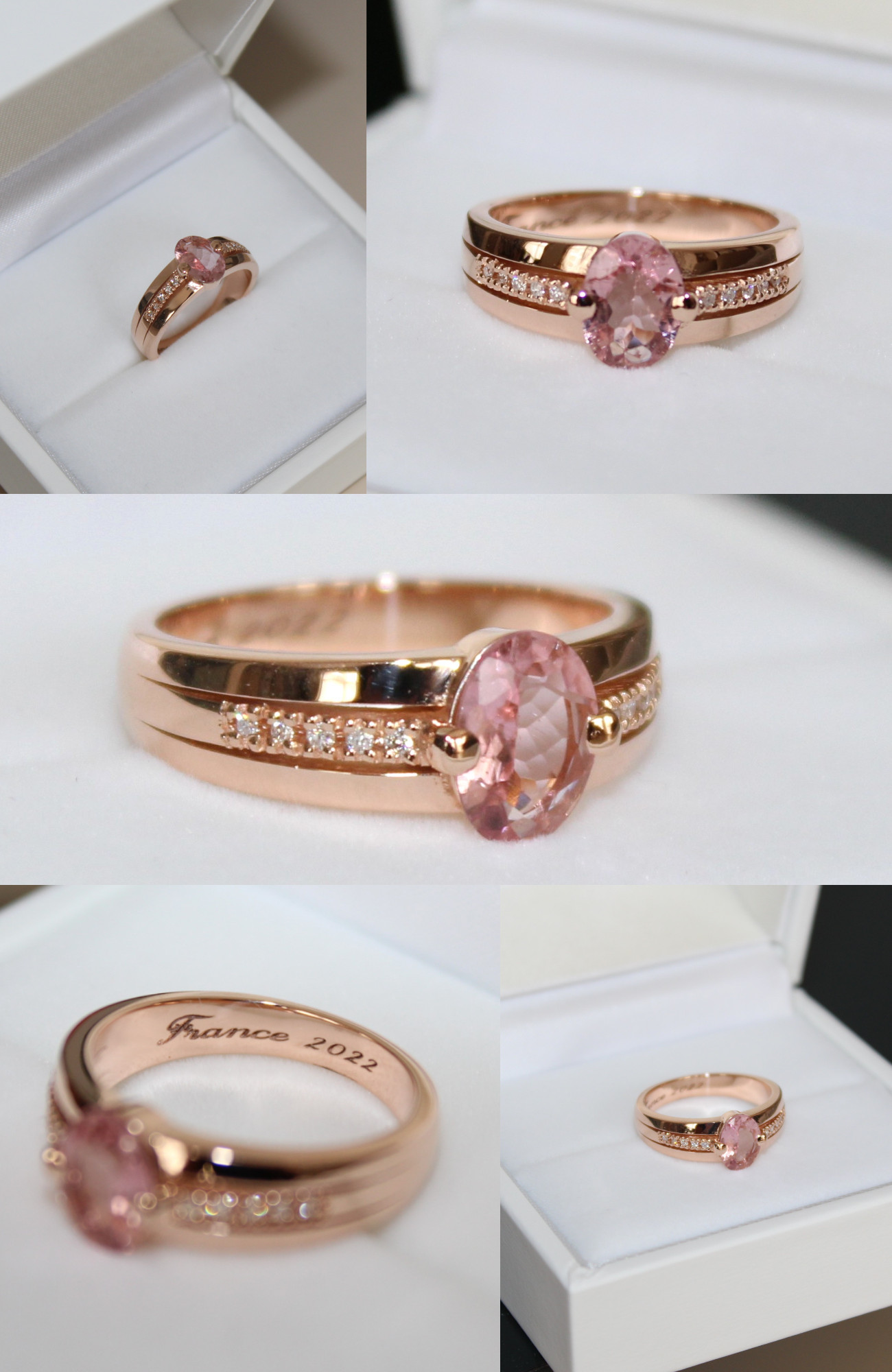 Faire monter une pierre sur une bague sur mesure par un atelier